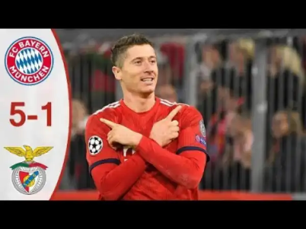 Video: Bayern Munich vs Benfica 5 – 1 | UCL Goals & Highlights | 27-11-2018